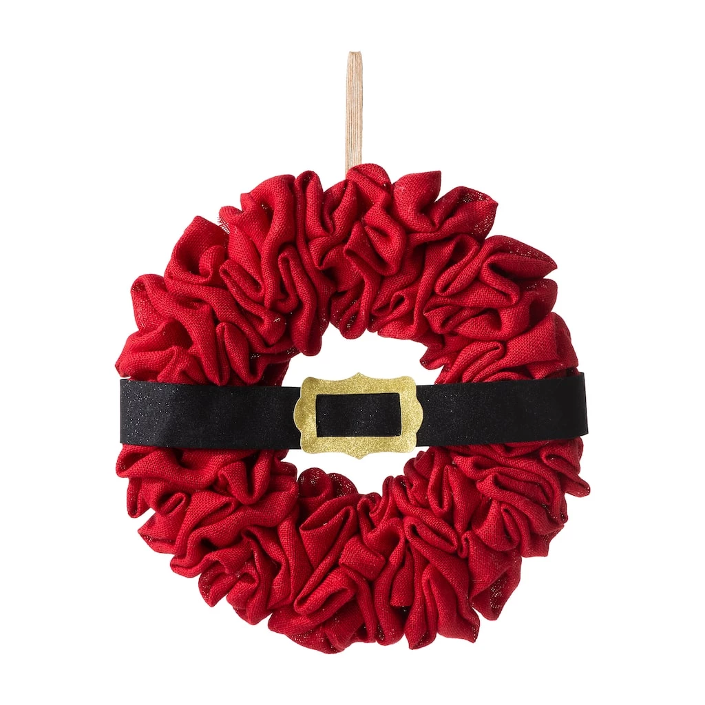 Best deal β€οΈ Glitzhome® 18" β Christmas Red Belt Fabric Wreath π 3 Best deal β€οΈ Glitzhome® 18" β Christmas Red Belt Fabric Wreath π