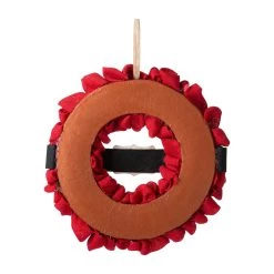 Best deal β€οΈ Glitzhome® 18" β Christmas Red Belt Fabric Wreath π 15 Best deal β€οΈ Glitzhome® 18" β Christmas Red Belt Fabric Wreath π -Glitzhome Sales D444197S 7