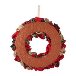 Buy π₯° Glitzhome® 17.25" π Christmas Multicolor Fabric Wreath π₯° 15 Buy π₯° Glitzhome® 17.25" π Christmas Multicolor Fabric Wreath π₯° -Glitzhome Sales D444199S 7