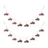 Promo 🔔 Glitzhome® 6ft. Metal Red Truck Garland Set ✨ -Glitzhome Sales D445234S 1