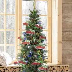 Top 10 π Glitzhome® 6ft. π Christmas Red Truck Garland, 2ct. π₯ 10 Top 10 π Glitzhome® 6ft. π Christmas Red Truck Garland, 2ct. π₯ -Glitzhome Sales D445235S 3