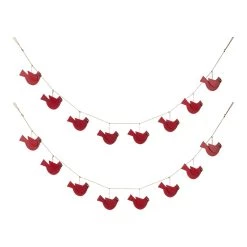 Coupon π Glitzhome® 6ft. π Christmas Birds Garland, 2ct. π₯°