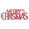 Coupon 🌟 Glitzhome® 30" Red Merry ❄ Christmas Metal Wall Décor 😉 -Glitzhome Sales D479420S 1