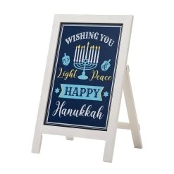 Discount 😀 Glitzhome® 24" Hanukkah Porch Sign ❤️