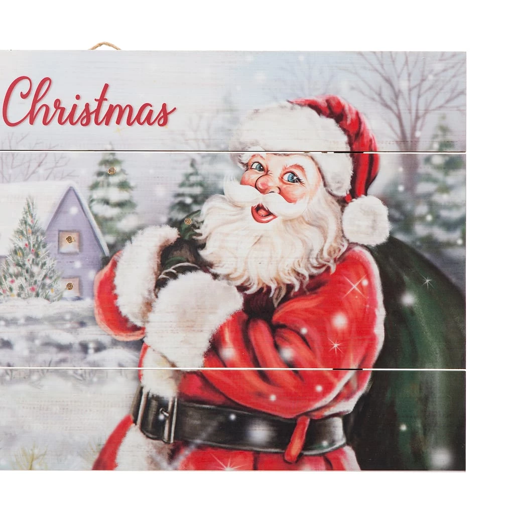 Best reviews of π Glitzhome® 24" LED Wooden Santa Wall Décor π₯° 7 Best reviews of π Glitzhome® 24" LED Wooden Santa Wall Décor π₯° - Image 5