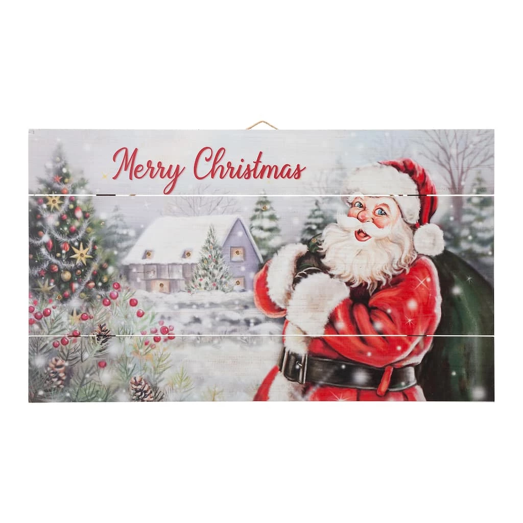 Best reviews of π Glitzhome® 24" LED Wooden Santa Wall Décor π₯° 8 Best reviews of π Glitzhome® 24" LED Wooden Santa Wall Décor π₯° - Image 6