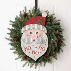 Best Pirce π Glitzhome® 19" Lighted Santa Wall Décor π― 11 Best Pirce π Glitzhome® 19" Lighted Santa Wall Décor π― -Glitzhome Sales D479424S 3
