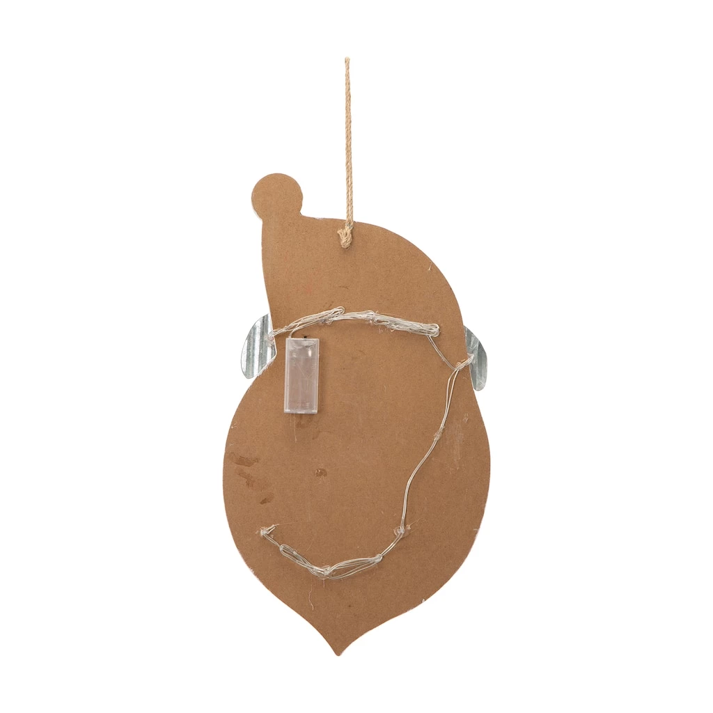 Best Pirce π Glitzhome® 19" Lighted Santa Wall Décor π― 9 Best Pirce π Glitzhome® 19" Lighted Santa Wall Décor π― - Image 7