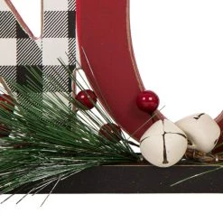 Cheap 😍 Glitzhome® ❄ Christmas Plaid Joy & Noel Table Décor Set 👍 -Glitzhome Sales D479426S 6