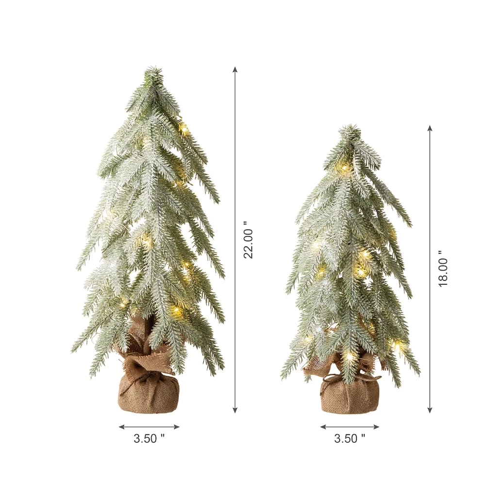 Cheapest π Glitzhome® LED Frosted Tree Table Décor Set π 7 Cheapest π Glitzhome® LED Frosted Tree Table Décor Set π - Image 5