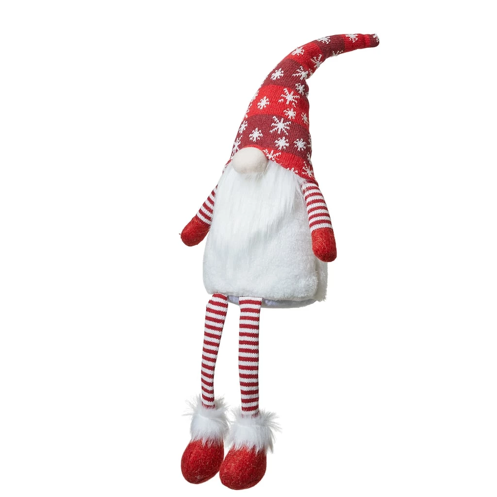 New β Glitzhome® 28" Fabric π Christmas Gnome Shelf Sitter with Dangling Legs β¨ 3 New β Glitzhome® 28" Fabric π Christmas Gnome Shelf Sitter with Dangling Legs β¨