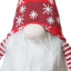 New β Glitzhome® 28" Fabric π Christmas Gnome Shelf Sitter with Dangling Legs β¨ 17 New β Glitzhome® 28" Fabric π Christmas Gnome Shelf Sitter with Dangling Legs β¨ -Glitzhome Sales D479445S 8