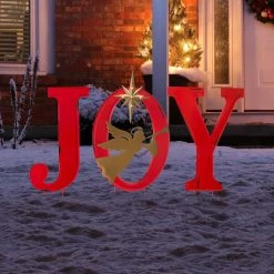 Brand new π Glitzhome® 3.5ft. LED Metal Joy Angel Yard Stake Set β 12 Brand new π Glitzhome® 3.5ft. LED Metal Joy Angel Yard Stake Set β -Glitzhome Sales D479461S 3