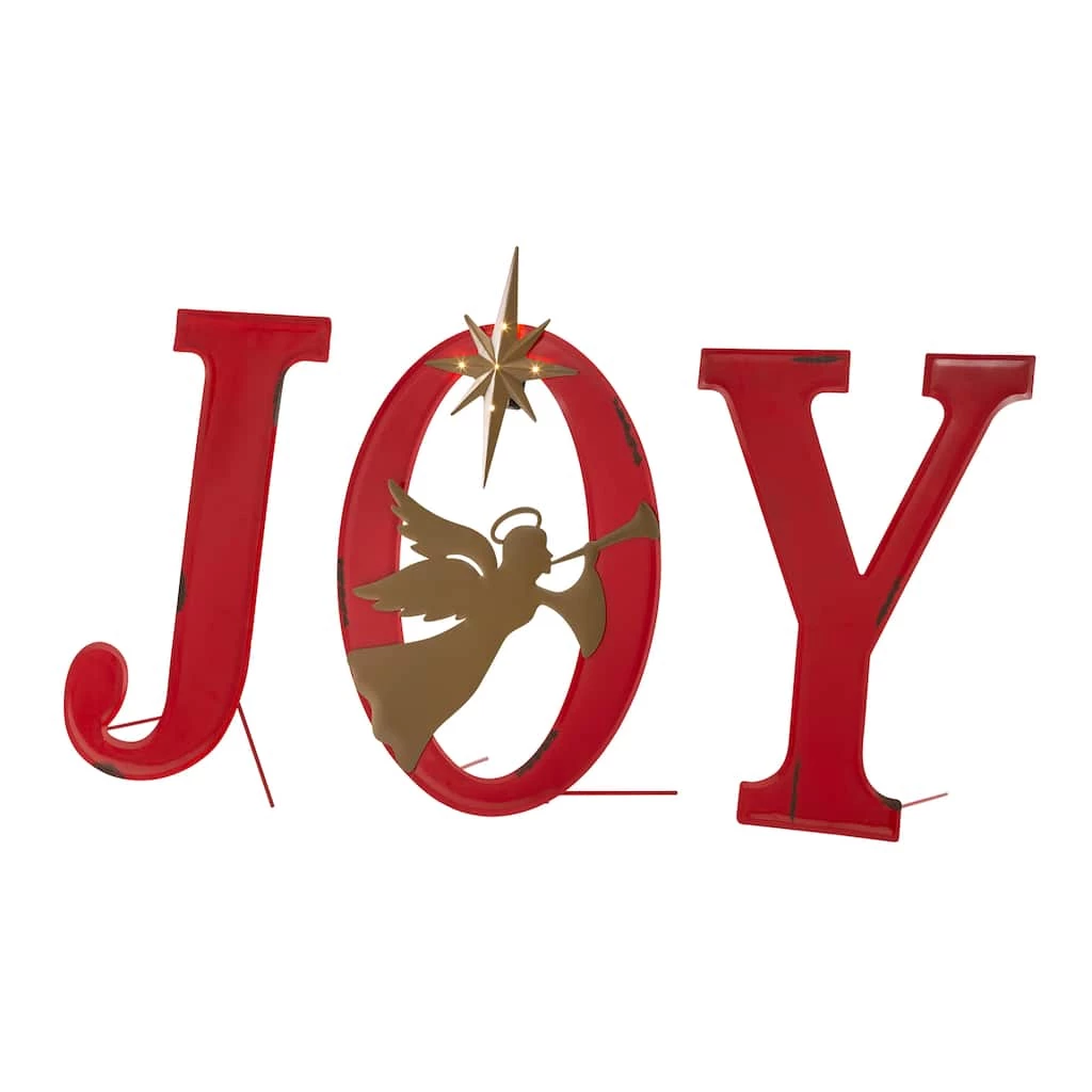 Brand new π Glitzhome® 3.5ft. LED Metal Joy Angel Yard Stake Set β 6 Brand new π Glitzhome® 3.5ft. LED Metal Joy Angel Yard Stake Set β - Image 4