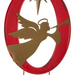 Brand new π Glitzhome® 3.5ft. LED Metal Joy Angel Yard Stake Set β 14 Brand new π Glitzhome® 3.5ft. LED Metal Joy Angel Yard Stake Set β -Glitzhome Sales D479461S 5