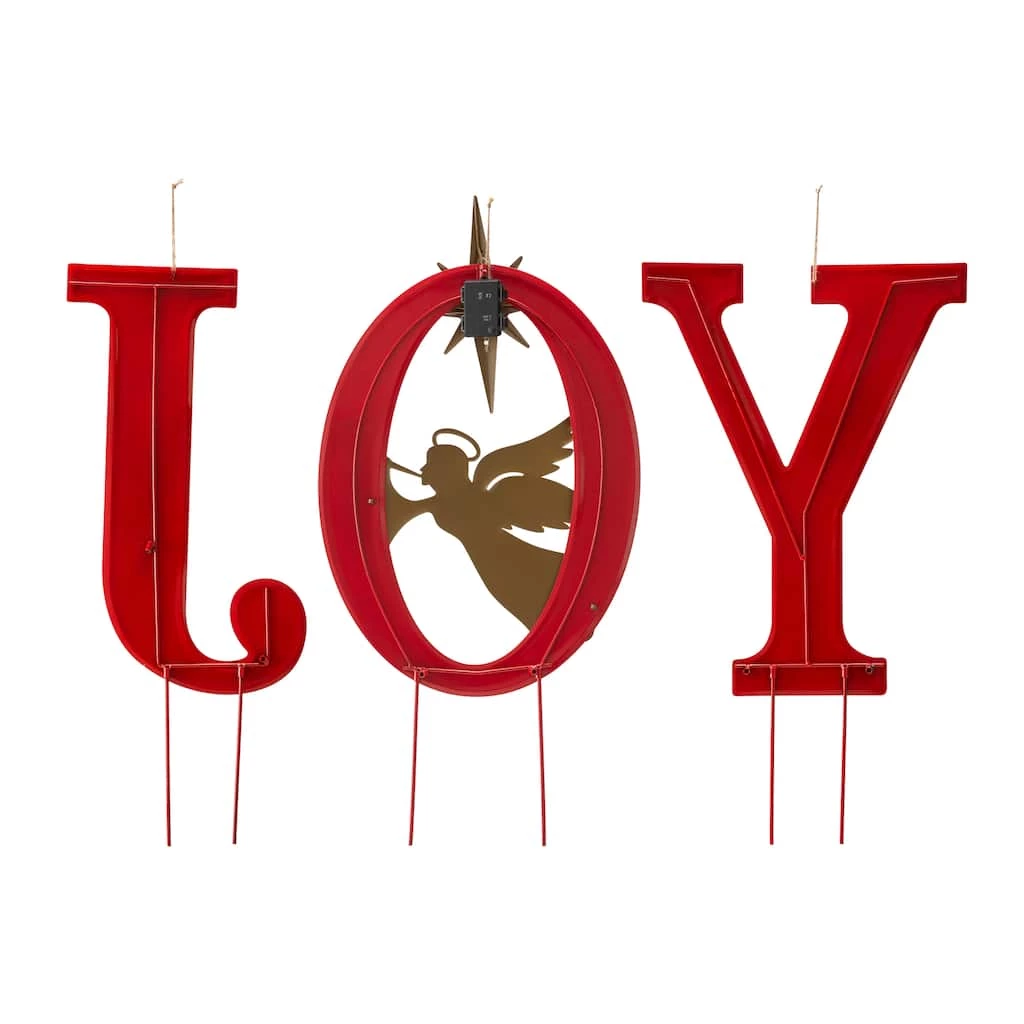 Brand new π Glitzhome® 3.5ft. LED Metal Joy Angel Yard Stake Set β 10 Brand new π Glitzhome® 3.5ft. LED Metal Joy Angel Yard Stake Set β - Image 8