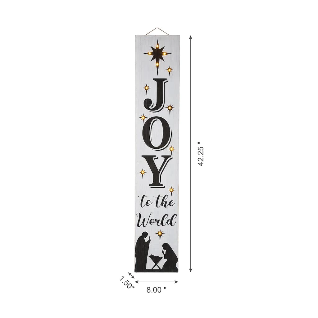 Top 10 π€© Glitzhome® 42" Lighted Wooden Nativity Porch Sign π 7 Top 10 π€© Glitzhome® 42" Lighted Wooden Nativity Porch Sign π - Image 5