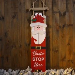 Wholesale β¨ Glitzhome® 42" Wooden Sleigh Santa Porch Sign π 12 Wholesale β¨ Glitzhome® 42" Wooden Sleigh Santa Porch Sign π -Glitzhome Sales D479469S 3