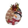 Brand new π Glitzhome® 30" Lighted Round Wooden Snowman Porch Décor π 2 Brand new π Glitzhome® 30" Lighted Round Wooden Snowman Porch Décor π -Glitzhome Sales D479470S 1