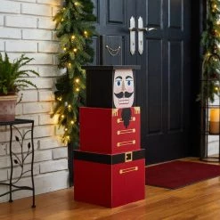 Best deal π― Glitzhome® 36" Wooden Block Nutcracker Porch Décor π 12 Best deal π― Glitzhome® 36" Wooden Block Nutcracker Porch Décor π -Glitzhome Sales D479475S 3