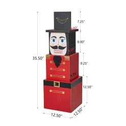 Best deal π― Glitzhome® 36" Wooden Block Nutcracker Porch Décor π 15 Best deal π― Glitzhome® 36" Wooden Block Nutcracker Porch Décor π -Glitzhome Sales D479475S 6