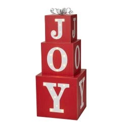 Flash Sale βοΈ Glitzhome® 32" Lighted Wooden Block JOY Porch Sign π