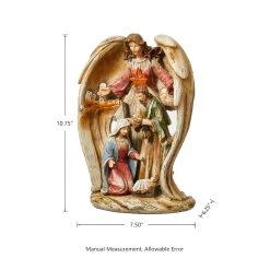 Coupon 🥰 Glitzhome® 11" Nativity Décor ✔️ -Glitzhome Sales D479483S 5