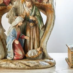 Coupon 🥰 Glitzhome® 11" Nativity Décor ✔️ -Glitzhome Sales D479483S 6