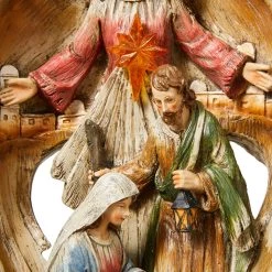 Coupon 🥰 Glitzhome® 11" Nativity Décor ✔️ -Glitzhome Sales D479483S 7