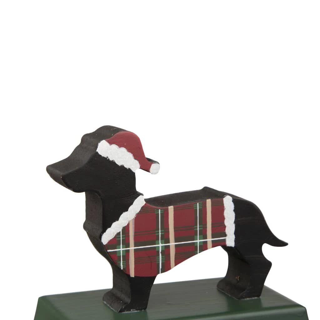 Best deal π₯° Glitzhome® 6" Wooden & Metal Dachshund Stocking Holder π 5 Best deal π₯° Glitzhome® 6" Wooden & Metal Dachshund Stocking Holder π - Image 3