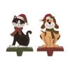 Promo π― Glitzhome® 8" Wooden & Metal Cat & π Dog Stocking Holder Set π 1 Promo π― Glitzhome® 8" Wooden & Metal Cat & π Dog Stocking Holder Set π -Glitzhome Sales D479493S 1