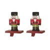 Top 10 π Glitzhome® 7" Nutcracker Wooden & Metal Stocking Holder Set π 1 Top 10 π Glitzhome® 7" Nutcracker Wooden & Metal Stocking Holder Set π -Glitzhome Sales D479494S 1