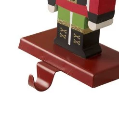 Top 10 😍 Glitzhome® 7" Nutcracker Wooden & Metal Stocking Holder Set 🎁 -Glitzhome Sales D479494S 6