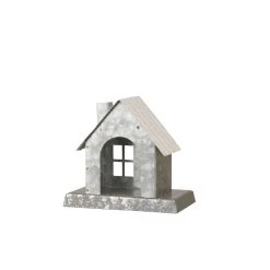 Cheapest 🧨 Glitzhome® 6" Galvanized House Stocking Holder 🎁 -Glitzhome Sales D479496S 5