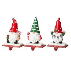 Best Pirce 😍 Glitzhome® 7" Gnomes Stocking Holder Set ✨ -Glitzhome Sales D479499S 5