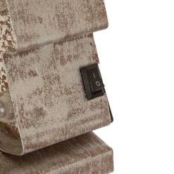 Promo 🎁 Glitzhome® 8" Marquee LED Wooden & Metal 🎅 Christmas Tree Stocking Holder Set 🔔 -Glitzhome Sales D479508S 8