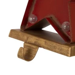 New 🤩 Glitzhome® Marquee LED Star & Ornament Stocking Holder Set ❤️ -Glitzhome Sales D479510S 6