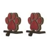 Deals 🧨 Glitzhome® Paw Print 🎄 Christmas Stocking Holder Set 👏 -Glitzhome Sales D479511S 1