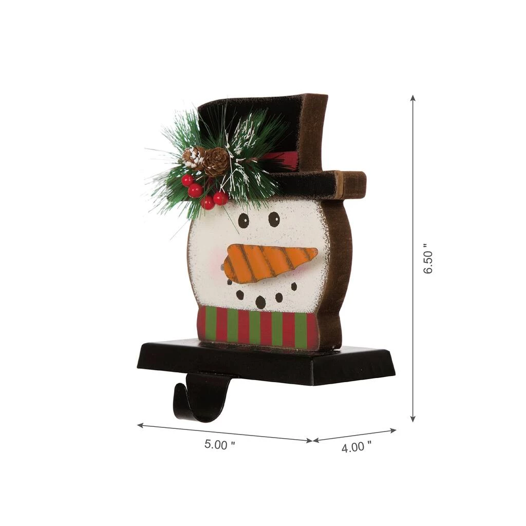 Outlet ✔️ Glitzhome® Snowman Face Stocking Holder Set ✨ 9 Outlet ✔️ Glitzhome® Snowman Face Stocking Holder Set ✨ - Image 7