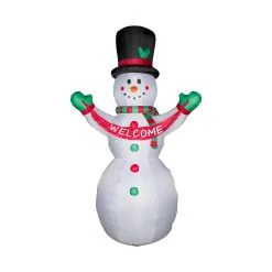 Deals π― Glitzhome® 12ft. Inflatable Snowman Welcome Décor With Lights π 11 Deals π― Glitzhome® 12ft. Inflatable Snowman Welcome Décor With Lights π -Glitzhome Sales D479521S 3