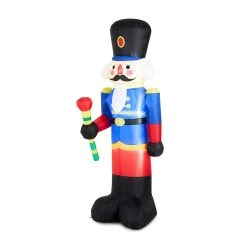 Best deal π Glitzhome® 8ft. Inflatable Nutcracker With Lights π 12 Best deal π Glitzhome® 8ft. Inflatable Nutcracker With Lights π -Glitzhome Sales D479522S 3