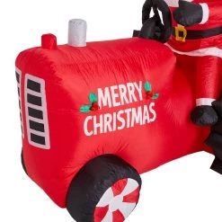 Buy π₯ Glitzhome® 11ft. Inflatable Santa on Tractor With Lights π₯ 17 Buy π₯ Glitzhome® 11ft. Inflatable Santa on Tractor With Lights π₯ -Glitzhome Sales D479525S 8