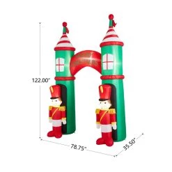 Flash Sale π₯ Glitzhome® 10ft. Inflatable Arch Gate & Guards With Lights β¨ 13 Flash Sale π₯ Glitzhome® 10ft. Inflatable Arch Gate & Guards With Lights β¨ -Glitzhome Sales D479526S 4