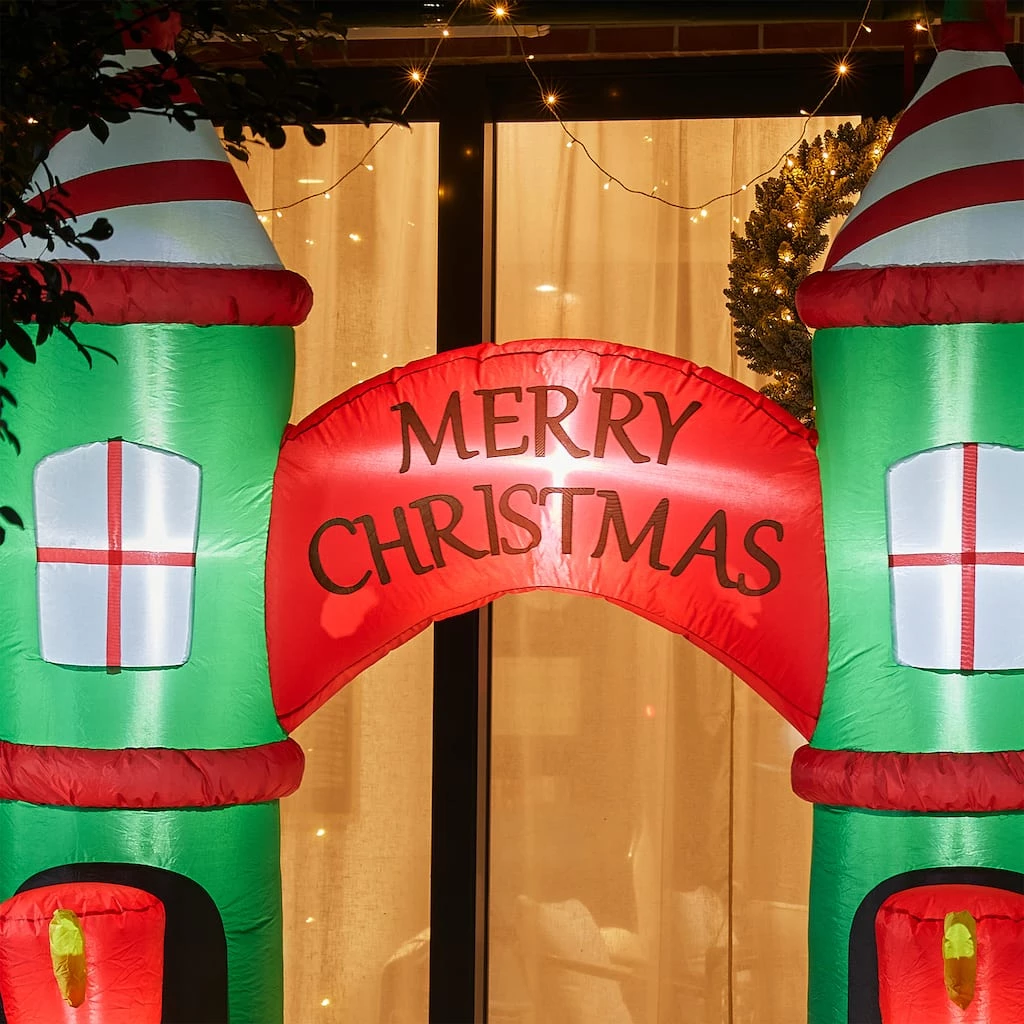 Flash Sale π₯ Glitzhome® 10ft. Inflatable Arch Gate & Guards With Lights β¨ 8 Flash Sale π₯ Glitzhome® 10ft. Inflatable Arch Gate & Guards With Lights β¨ - Image 6