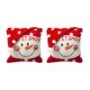Wholesale π Glitzhome® Hooked 3D Snowman Throw Pillow Set β€οΈ 2 Wholesale π Glitzhome® Hooked 3D Snowman Throw Pillow Set β€οΈ -Glitzhome Sales D479530S 11