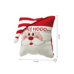 Brand new 🛒 Glitzhome® Hooked 3D Santa Pillow Set 😉 -Glitzhome Sales D479532S 6