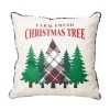 Promo 🛒 Glitzhome® Farm Fresh Heavy Cotton 🎄 Christmas Tree Throw Pillow 🎉 -Glitzhome Sales D479543S 1
