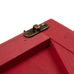 Discount π― Glitzhome® 26" Red Wooden Tree Collar π 13 Discount π― Glitzhome® 26" Red Wooden Tree Collar π -Glitzhome Sales D479546S 4