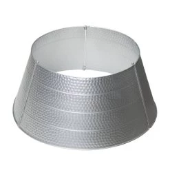 Best deal 🎉 Glitzhome® 26" 🔨 Hammered Metal Tree Collar ❤️ -Glitzhome Sales D479549S 1