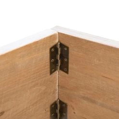 Wholesale 🔔 Glitzhome® White 26" Farm Fresh 🎄 Christmas Trees Wooden Trapezoid Tree Collar ⌛ -Glitzhome Sales D479572S 6